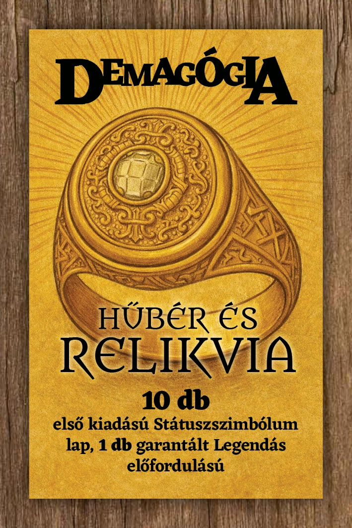 Hűbér és Relikvia - Kiegészítő Pakli